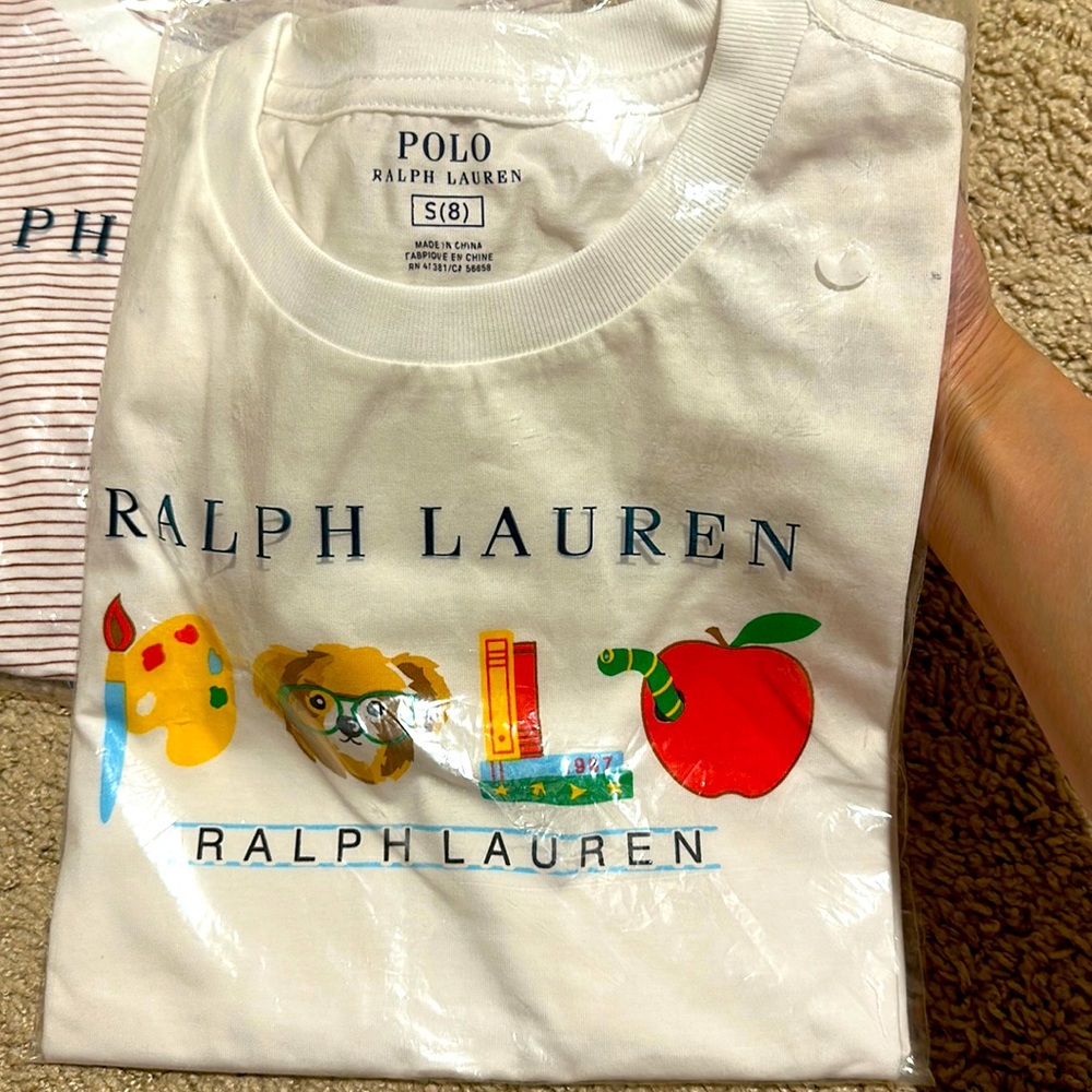 polo t-shirts kids 8 years old